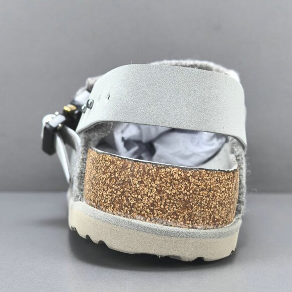 DIOR AND BIRKENSTOCK Tokyo mules in grey nubuck leather - Picture 1 of 13